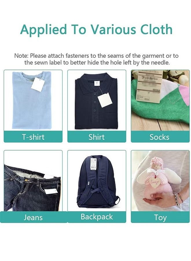 Tagging Gun for Clothing Standard Retail Price Tag Attacher Gun Kit for Clothes Labeler with 6 Needles and 5000 Barbs Fasteners for Store Warehouse Consignment Garage Yard Sale - Image 4