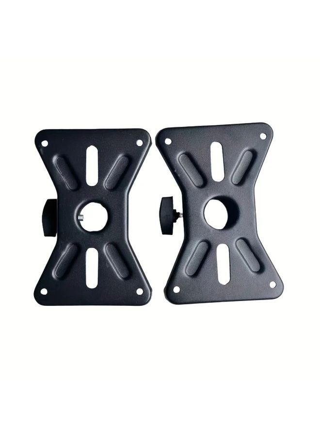 مجموعة من قطعتين نوع A حامل مكبرات صوت صينية معدنية تركيب ثابت لوح حديدي بسمك 2 ملم يتحمل حتى 6614 رطلاً - Image 1