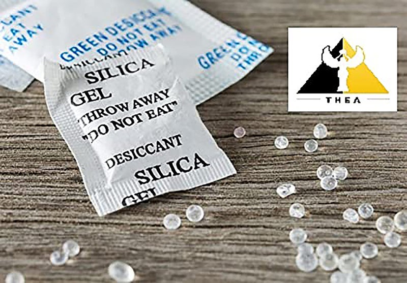Thea Silica Gel Packets White/Desiccant/Moisture Sbsorbr/Moistur Absorbent (50 Pouches,5Gm Each - Pack of 1) - Image 4