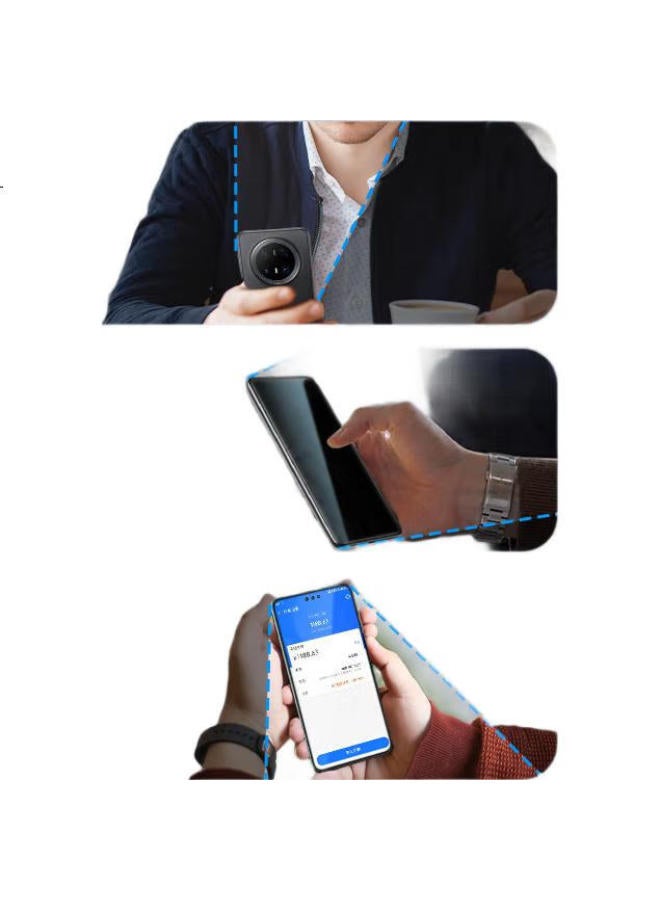 Blueo Blue Gorilla Suitable For Huawei Mate 70 Pro/70 Pro+ Phone Film Mate 70 Rs Extraordinary Master Tempered Glass Film Anti-Peep Space Warehouse Instant Paste Phone Protection Film - Image 2