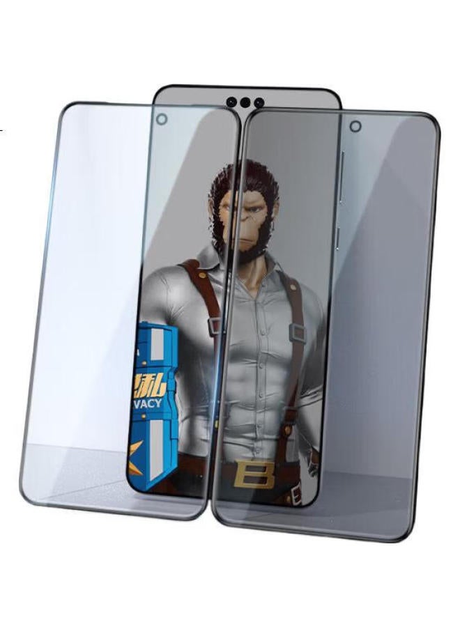 Blueo Blue Gorilla Suitable For Huawei Mate 70 Pro/70 Pro+ Phone Film Mate 70 Rs Extraordinary Master Tempered Glass Film Anti-Peep Space Warehouse Instant Paste Phone Protection Film - Image 3