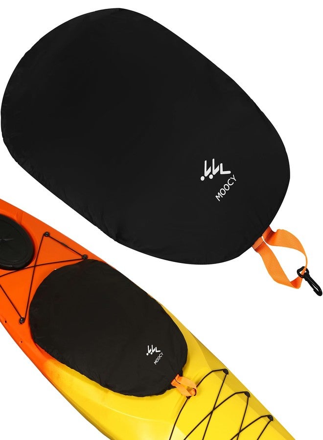 MOOCY Kayak Cockpit Cover - Waterproof Hole, Seat & Opening Protection Universal for Pelican, Wilderness System, Old Town, Sun Dolphin Sit in Kayaks Outdoor Storage & Travel Transport (XL - 24"x51") - Image 1