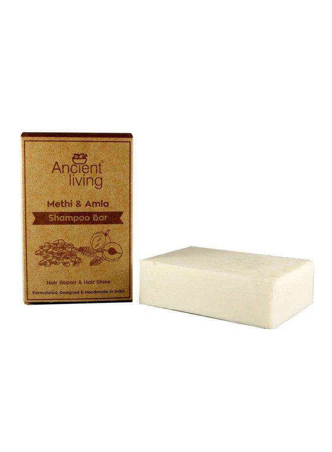 Ancient Living Methi & Amla Shampoo Bar 100 G (2 Pieces) - Image 2