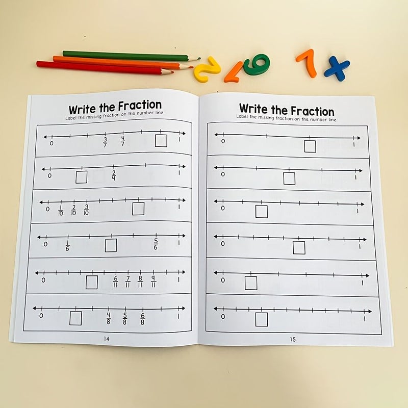 Math Fractions Decimals Percents Ratios Score Workbook 32 Page Color Coded Visual Interactive Exercises Step By Step Lessons Fun Activities Assessments Homeschooling Classroom Learning Engaging Practice - Image 4