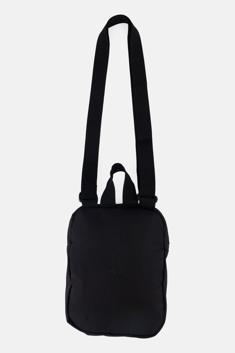 PUMA Men Phase Portable Brand Logo Cross Body Bag, Black  - Image 2