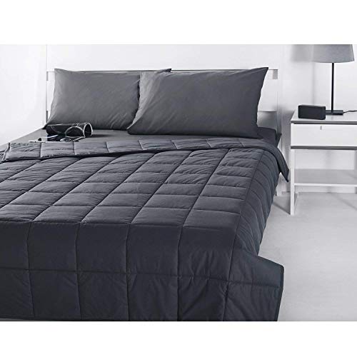 RelaxBlanket Weighted Blanket | 60''x80'',10lbs | for Individual Between 90-140 lbs | Premium Cotton Material with Glass Beads | Dark Grey - Image 3