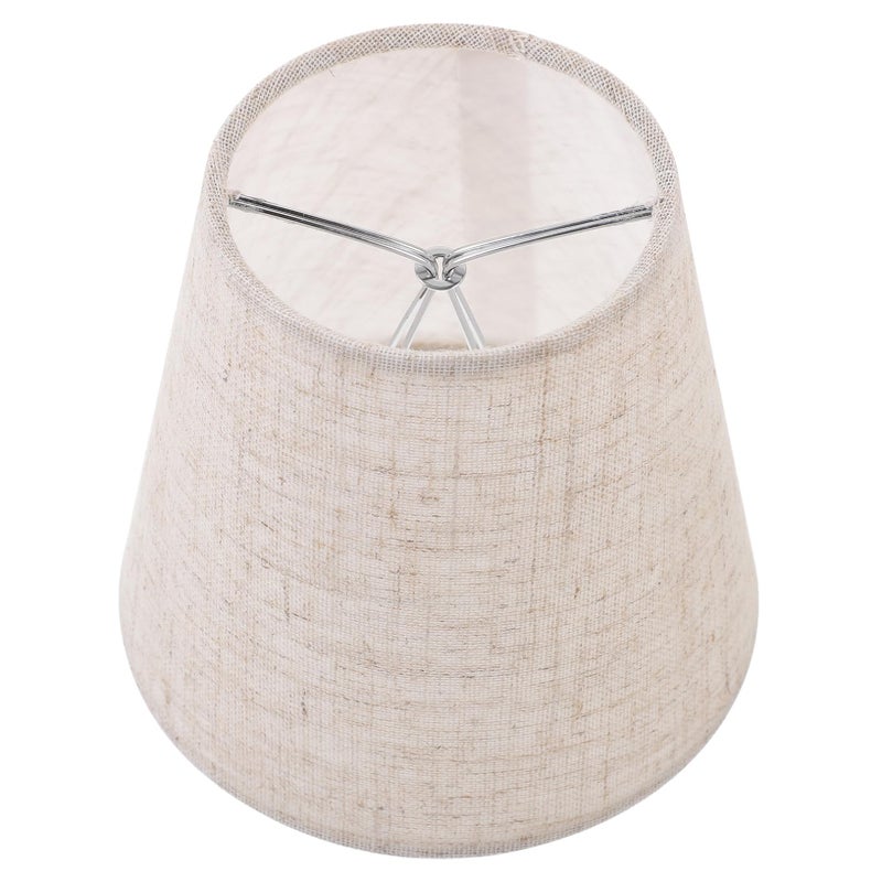 Linen Fabric Lampshade Cover For Table And Wall Lamps Soft Warm Light Diffuser Easy Install - Image 2