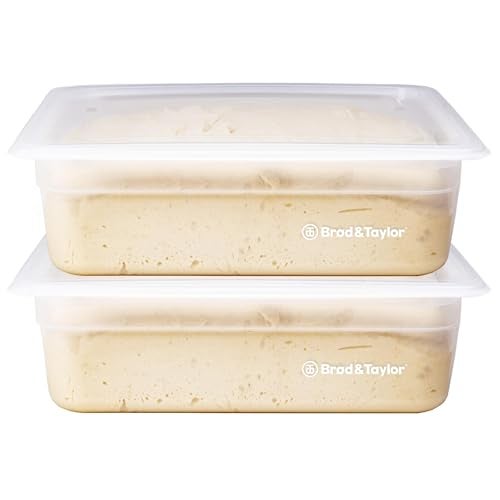 Brod & Taylor Proofing Container (2 Pack) With 6L Capacity, Fits Up to 3000 Grams of Dough – Dough Rising Box for Bread, Sourdough & Pizza (Dishwasher Safe, BPA-Free) - Image 1