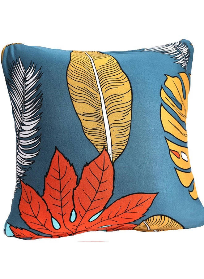 NIBEMINENT Simple Print Square Cushion Cover Multicolour 45x45cm