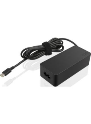Type-C Power Adapter For Lenovo Black - view 2