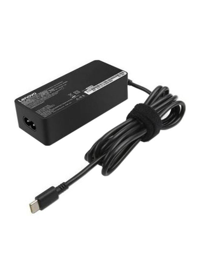 Lenovo Type-C Power Adapter For Lenovo Black - Image 1