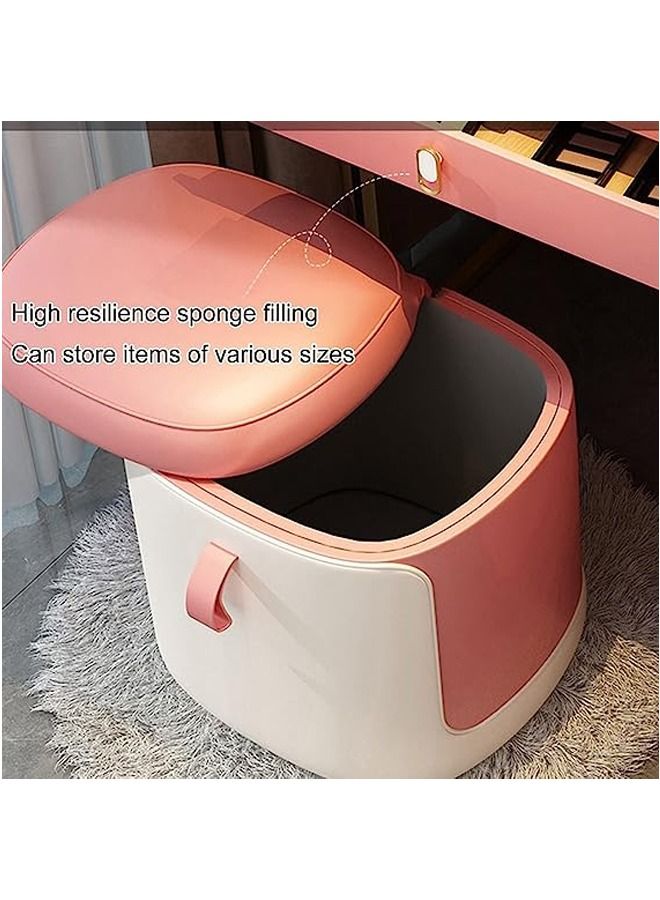 NKX Bedroom Makeup Chair with Storage - Image 2