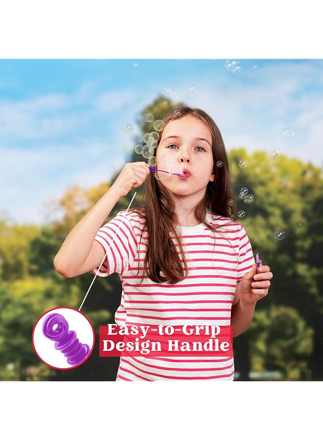 KASTWAVE Mini Bubble Wands 32 Pack In 8 Colors Fun Party Favors For Kids Great For Goodie Bags Treasure Box Toys And Classroom Prizes For Boys And Girls - Image 3