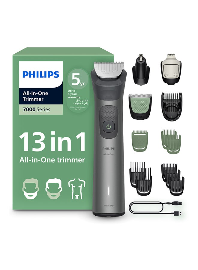 Philips All-in-One Trimmer 7000 Series 13-in-1 men's grooming kit MG7922/15 - Image 1