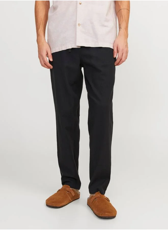 جاك اند جونز Jack & Jones Mid Rise Relaxed Fit Joggers