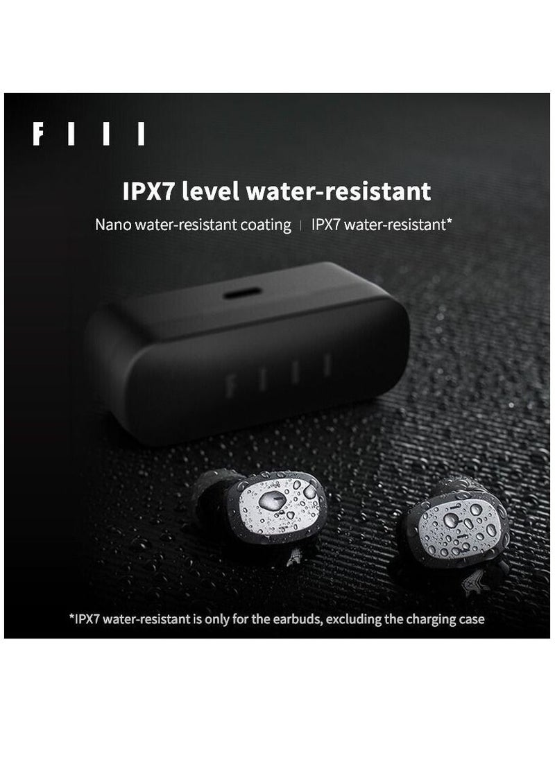 FIIL FIIL T1 Lite True Wireless Bluetooth 5.2 Headphones Earphones IPX7 Waterproof Black  - Image 4