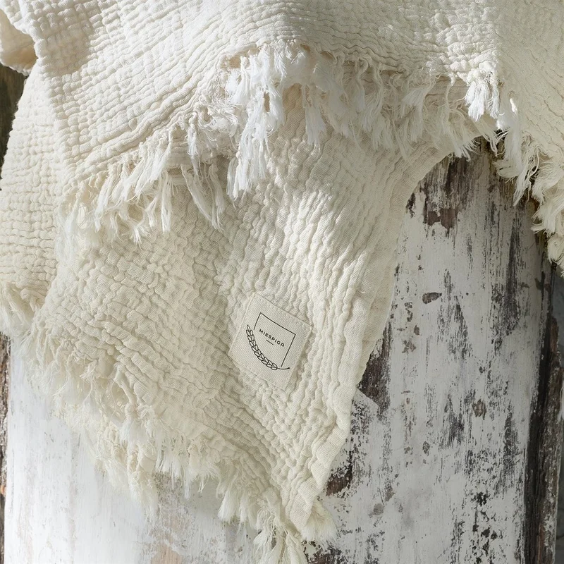 ميسبيغا Gold 4 Layer Muslin Multi-Purpose Shawl Cover