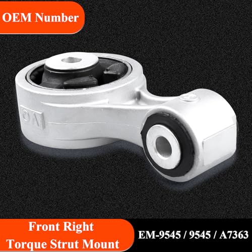 Quivimoro 5Pcs Engine Motor Transmission Mount Set Fit for 2009-2014 Nissan Maxima 3.5L, 2007-2012 Altima 3.5L Auto CVT Trans Auto Motor Mount Replace# A7363 A7361 A4355HY A4365HY A4356HY - Image 3