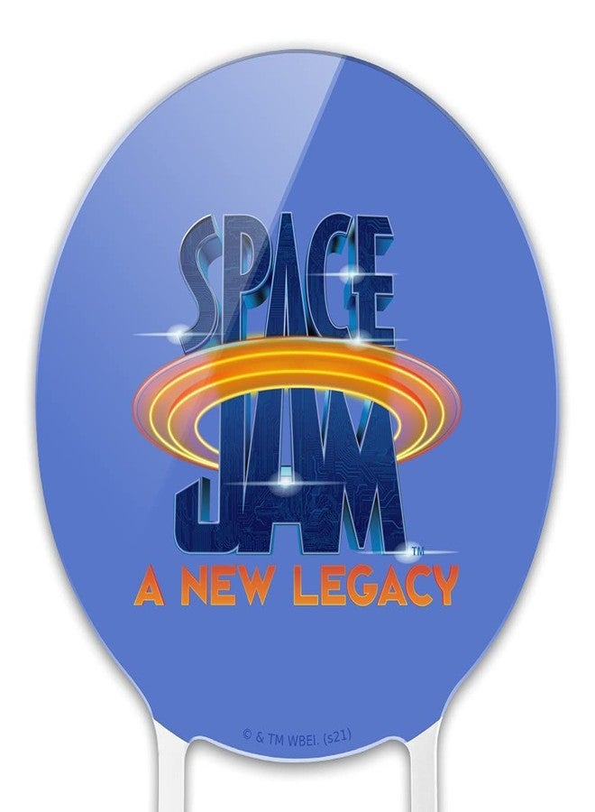 GRAPHICS & MORE Acrylic Space Jam: A New Legacy Logo Cake Topper Party Decoration for Wedding Anniversary Birthday Graduation - Image 3