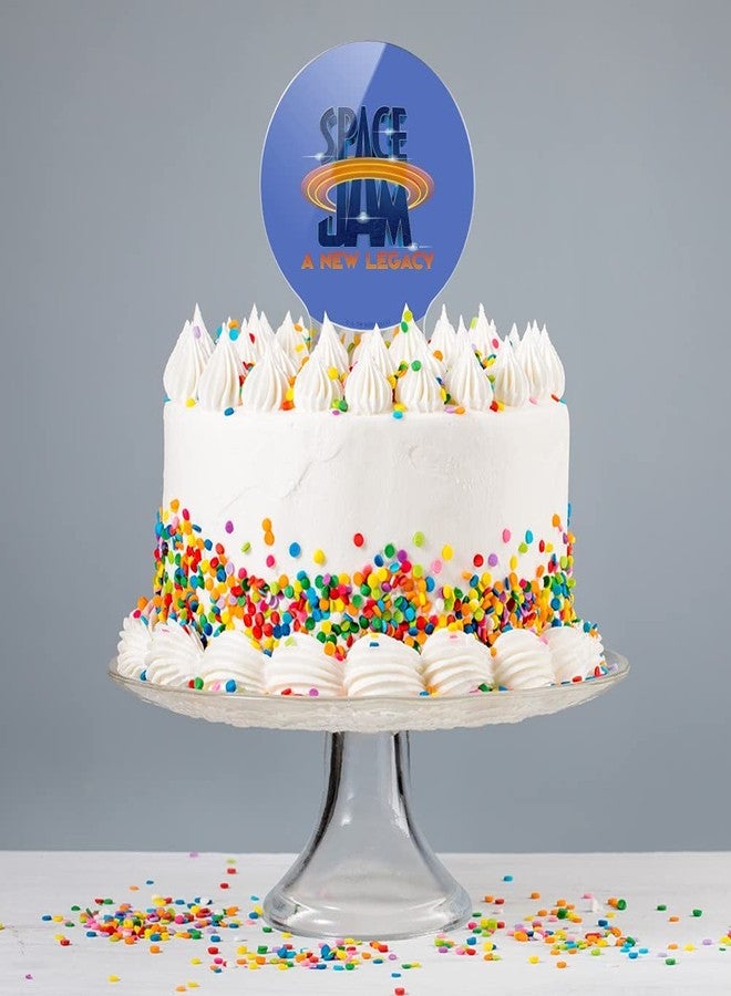 GRAPHICS & MORE Acrylic Space Jam: A New Legacy Logo Cake Topper Party Decoration for Wedding Anniversary Birthday Graduation - Image 4