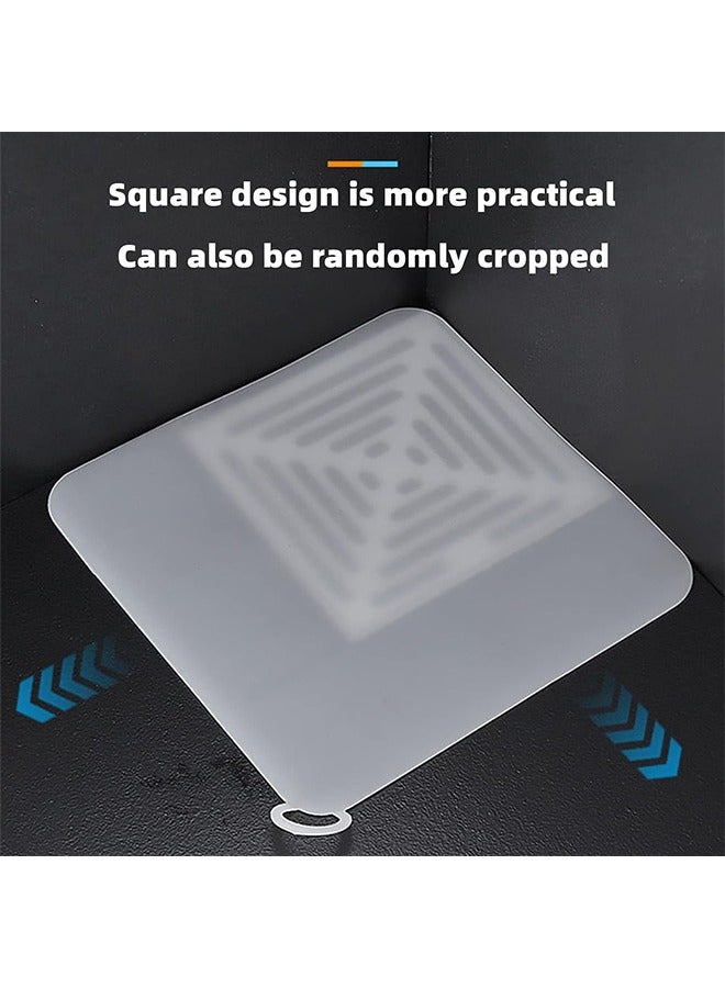 Tub Stopper Silicone Floor Drain Anti-Odor Mat, Silica Gel Drain Plugs, Anti-Odor Deodorizing Cover, Kitchen Seal, Sewer Deodorization 4PCS Suitable for Kitchen, Bathroom and Laundry - Image 5