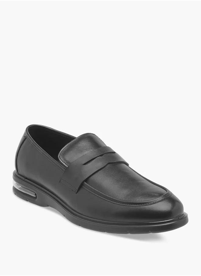 لو كونفورت Men's Cutout Detail Slip-On Loafers