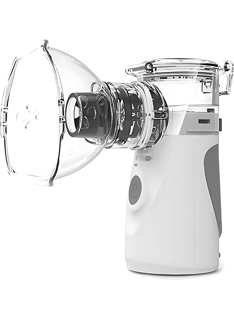 Portable Handheld Nebulizer – Battery & USB Powered Steam Inhaler – High Precision Respiratory Relief for Kids & Adults – Lightweight Design for Cough & Cold - Image 2