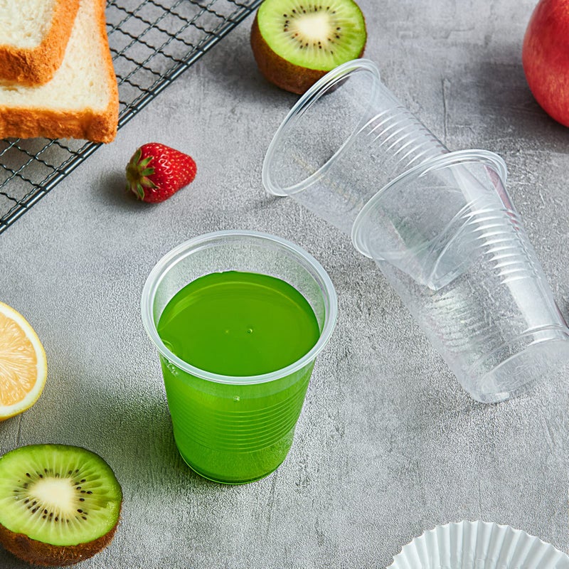 Lilymicky 500 Pack 7 oz Clear Plastic Cups  Disposable Drinking Cups  Plastic Party Cups for Birthday Parties  Picnics  Ceremonies  and Any Events - Image 5