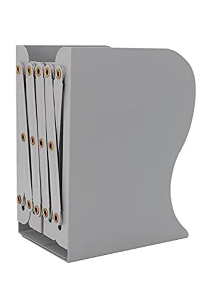 Perfii Retractable Bookends for Shelf Organization Office Accessories Bookshelf Support Stand  - Image 1