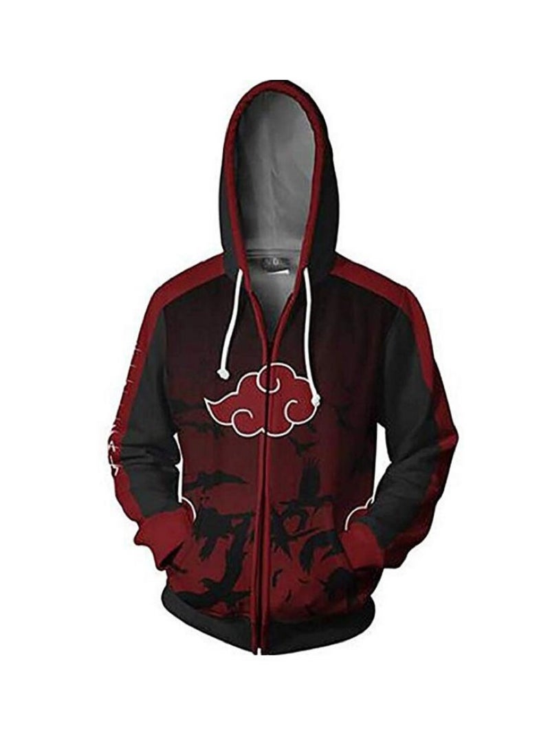 Loquat Anime Surrounding Naruto COS Xiao Organization Yuzhi Bo Itachi Hooded Sweater