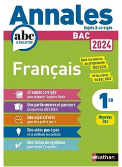 Annales Bac Francais 2024 