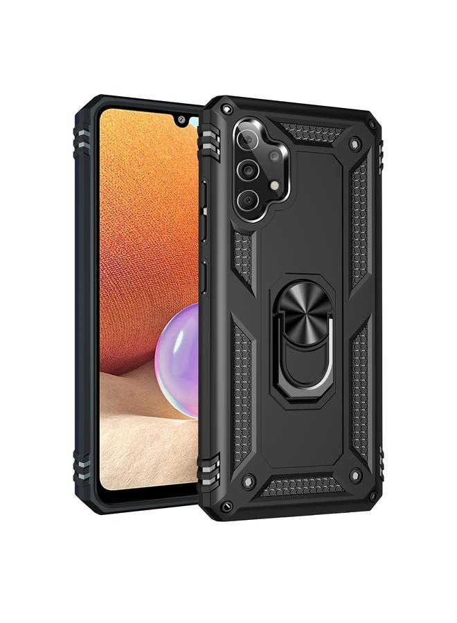 The Bros Case For Samsung Galaxy A32 4G Shockproof TPU + PC Protective Case with 360 Degree Rotating Holder