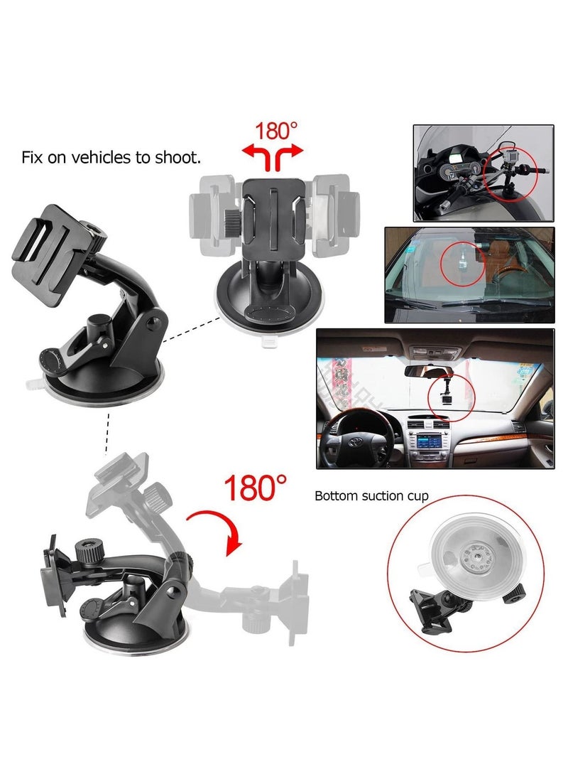 Generic - 19 Items Action Camera Accessories Compatible With GoPro Hero - Image 1