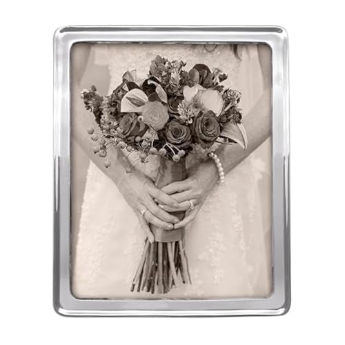 Mariposa Signature 8x10 Frame, Silver - Image 1