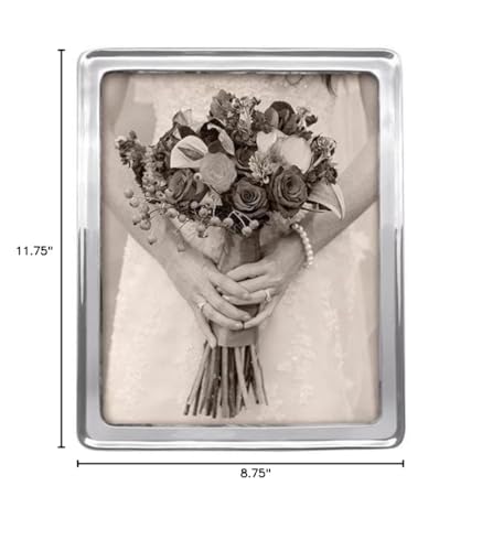 Mariposa Signature 8x10 Frame, Silver - Image 5