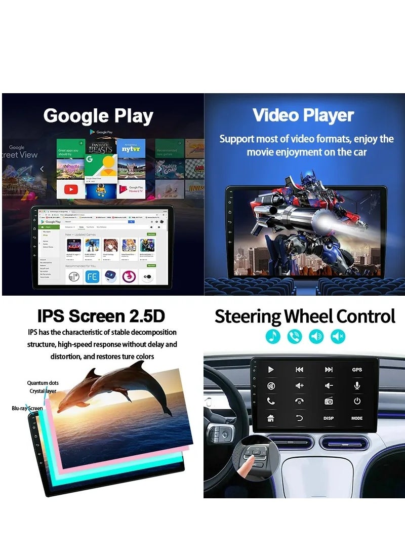 RAYMOS - Car Stereo Screen For Nissan Xterra 2018 To 2022 Support Apple Carplay Android Auto Wireless 4GB RAM Support Sim Card Wifi AHD Camera Included - Image 1