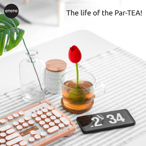 OTOTO Cute Tea Infuser - Loose Leaf Tea Steeper, Tea Accessories, Tea Diffusers, Tea Strainers, Cute Gifts, Tea Gift Set, Kitchen Gifts Cooking Gadgets - Image 5