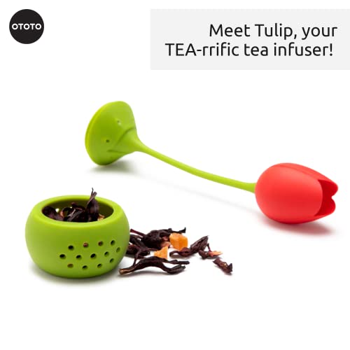 OTOTO Cute Tea Infuser - Loose Leaf Tea Steeper, Tea Accessories, Tea Diffusers, Tea Strainers, Cute Gifts, Tea Gift Set, Kitchen Gifts Cooking Gadgets - Image 3