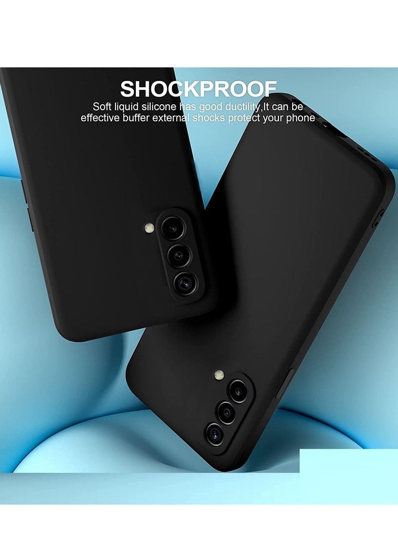 Muzz غطاء خلفي من السيليكون السائل لهاتف OnePlus Nord CE 5G باللون الأسود - Image 3