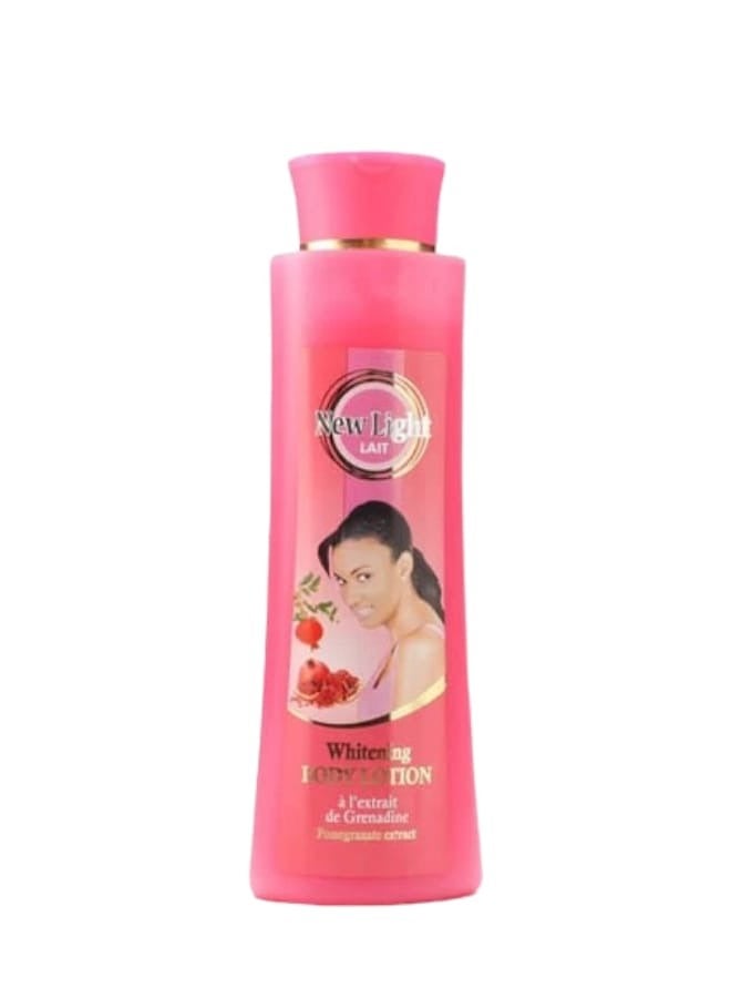 New Light Skin Whitening Lotion with Pomegranate 400 ml