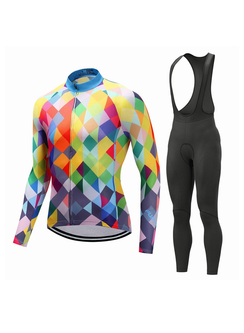 KUYING Outdoor Mountain Bike Road Bike Riding Suit Set 