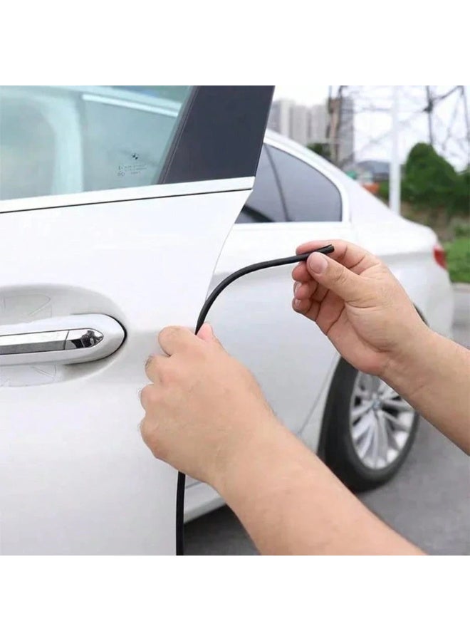 5-Meter Anti-Scratch Car Door Edge Guard Strip – U-Shaped Rubber Protection – Adhesive Door Edge Protector - Image 4