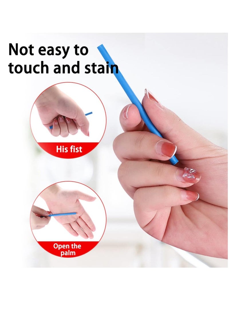 ECVV - Drain Cleaner Sticks, Sink Deodorizer, 48pcs Drain Cleaner Freshener for Clogs Kitchen Bathroom Toilet Sinks Non-Fragile for Preventing Clogs Odor Free Clear Blocked Sinks - Image 1