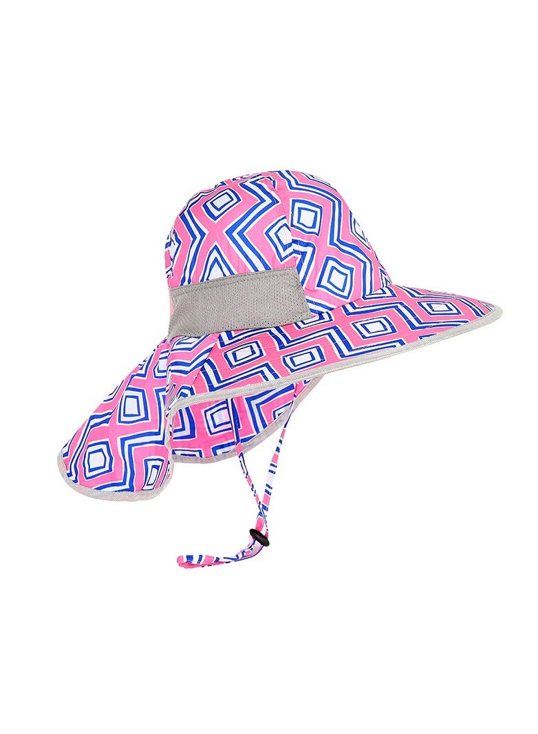 NENOUSH Bucket Hat For Girls-Kids Bucket Hat-Sun Protection Hat-Perfect For Beach-Pool-Travel-Hiking And Camping-Sun Hat For Girls - Image 1