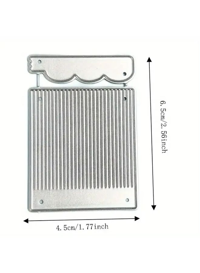 Elegant Tassel Metal Cutting Die 2.56x1.77 Inch for Scrapbook Embossing and Craft Decoration - Image 3