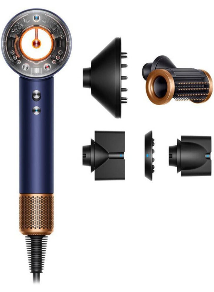 Dyson Supersonic Nural™ Hair Dryer (Prussian Blue) PRUSSIAN BLUE 46.31cm - Image 1