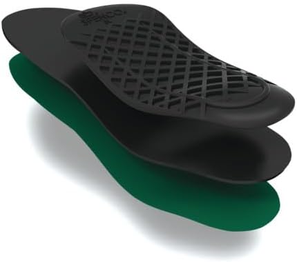 Spenco Spenco RX Orthotic Arch Support Insoles FullLength Moldable Arch Inserts with Shock Absorption HeeltoToe Comfort Odor Control and Custom Fit For Casual Athletic and Boot Use UK Gre 56  - Image 4
