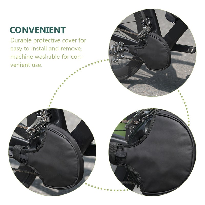 Professional Crankset Cover Wear-resistant Chainset Sleeve Convenient Chainset Cover - Image 4