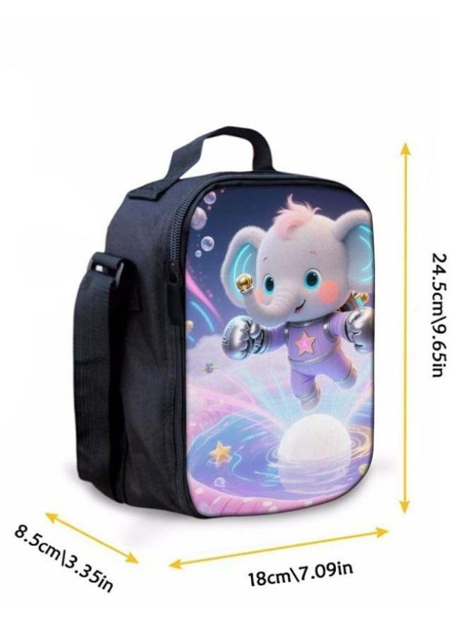 Bright Li Fire Backpacks + handbags + stationery bags | Back-to-school season/festival gifts | Cartoon bag three-piece set, easy to deal with various occasions (available for students, children, friends outings, mountain climbing, school, etc.) - 105 - Image 2