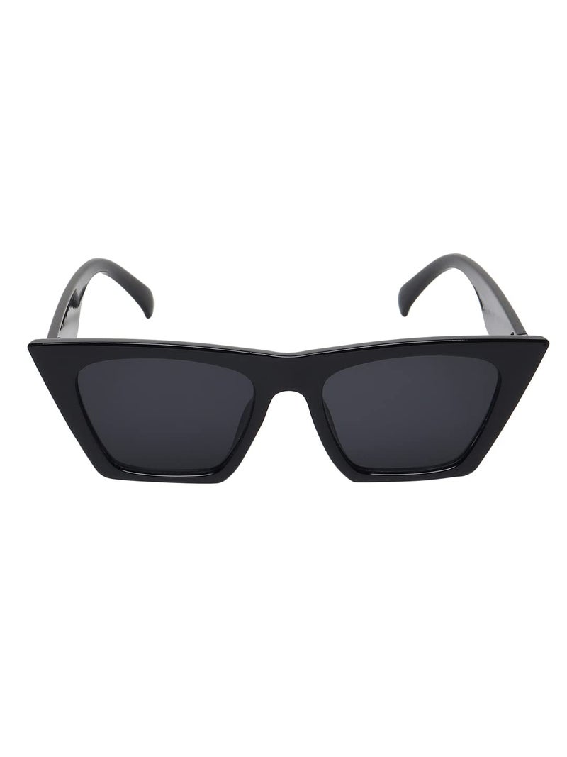 CRIBA Stylish Black UV400 Sunglass - PC BLack - Image 1